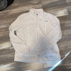 White North Face sweater